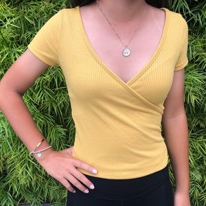 Garage Yellow Crop Top!